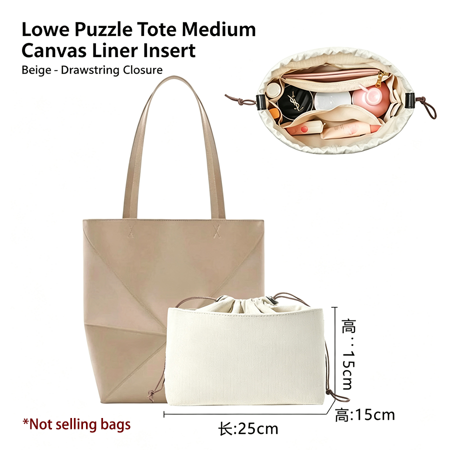 Women'S Accessories Purse - Zipper Felt Bag Organizer Insert For