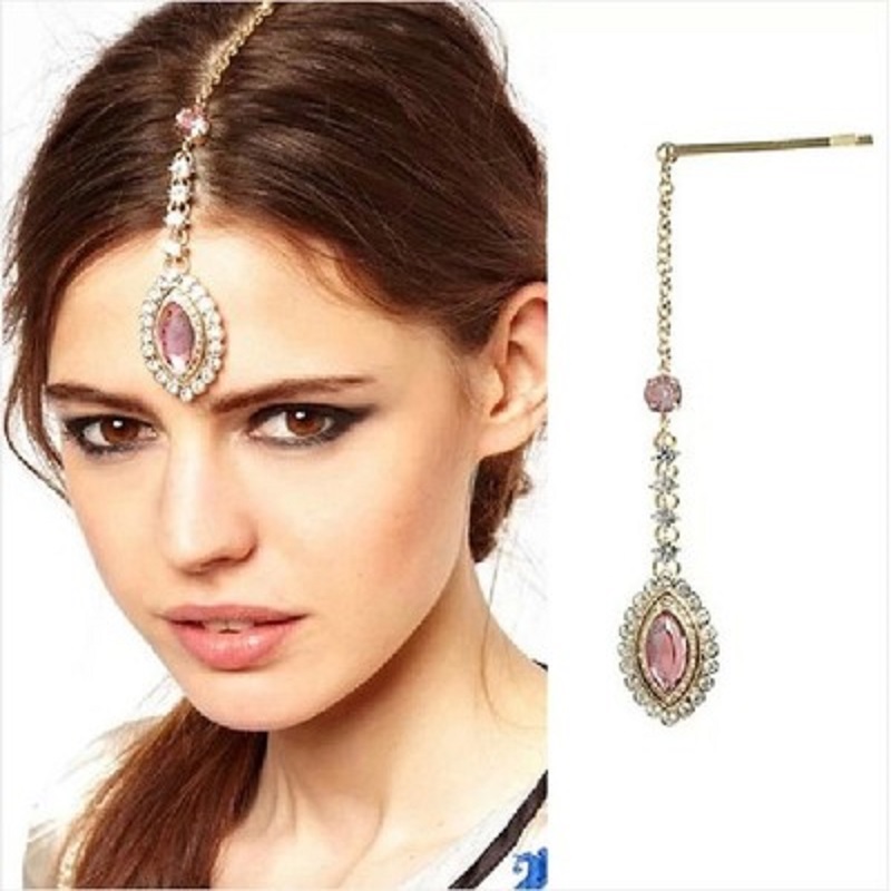 Women Accessories India - Boho Ethnic Indian Women Hair Jewelry