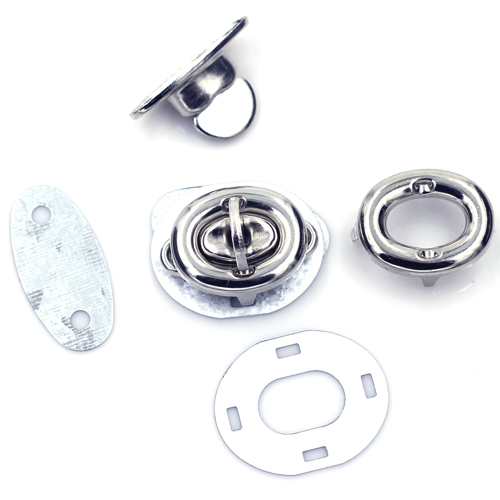 Women'S Accessories Purse - Twist Turn Locks Frame Kiss Clasps