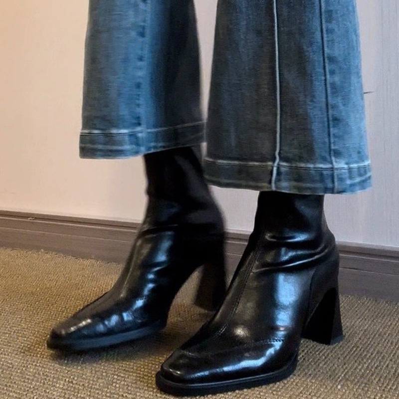 Women'S Accessories Trends 2025 - High Heels Women’s Ankle Boots Fashion