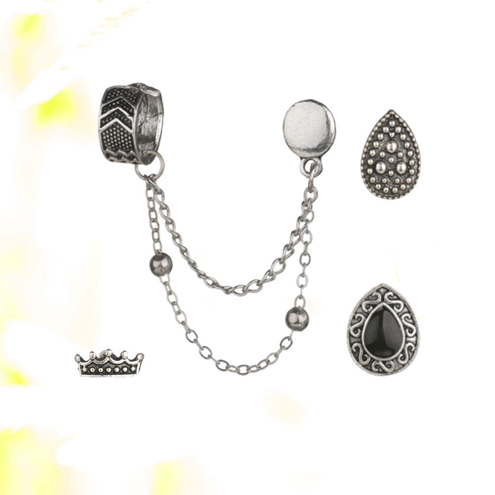 1Set Punk Style Metal Ear Clip - Women Accessories Shop Design 评论和价格