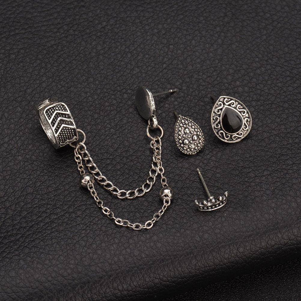 1Set Punk Style Metal Ear Clip - Women Accessories Shop Design 评论和价格