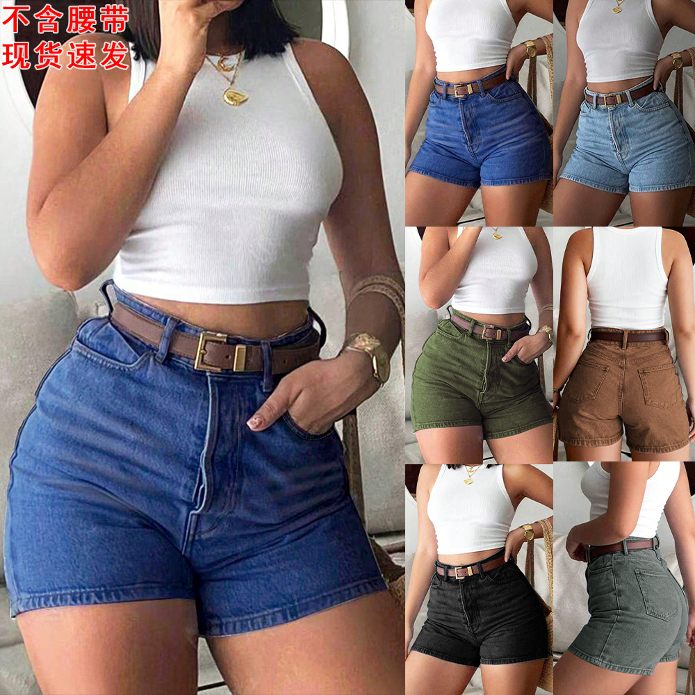 Women Summer Denim Shorts High - Women'S Jeans Accessories 评论和价格