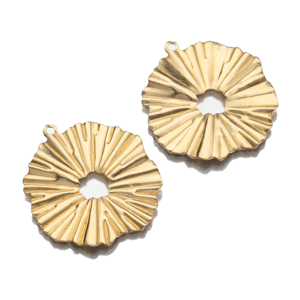 20pcs/Lot Brass Sun Flowers Ch - Women Accessories Pack 评论和价格