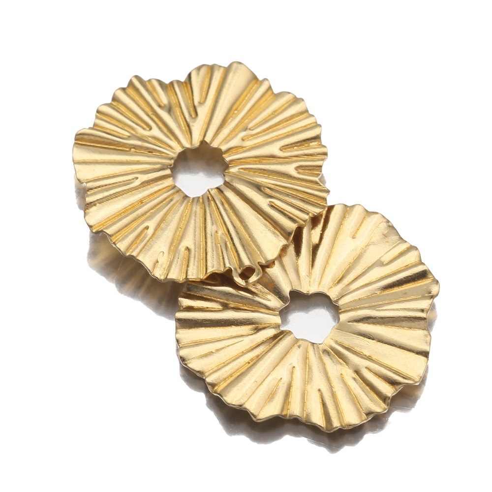 20pcs/Lot Brass Sun Flowers Ch - Women Accessories Pack 评论和价格