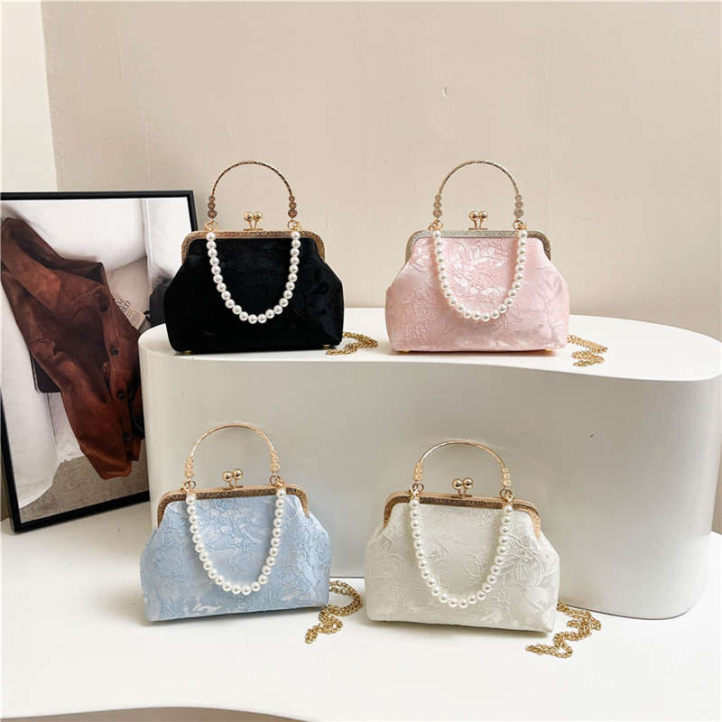 Vintage Classic Lace Bag pearl - Women'S Accessories Purse 评论和价格