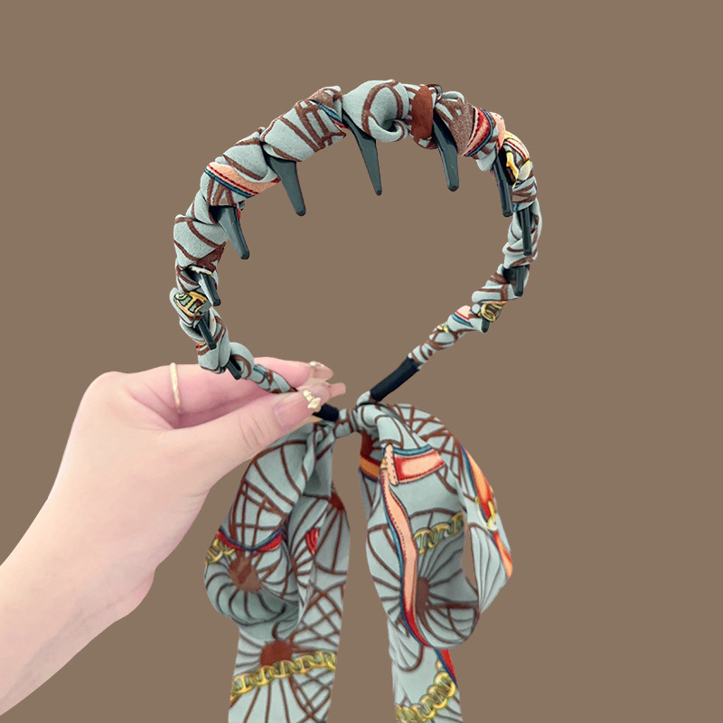 3pcs Vintage Style Printed Hea - Women Accessories Shop Design 评论和价格