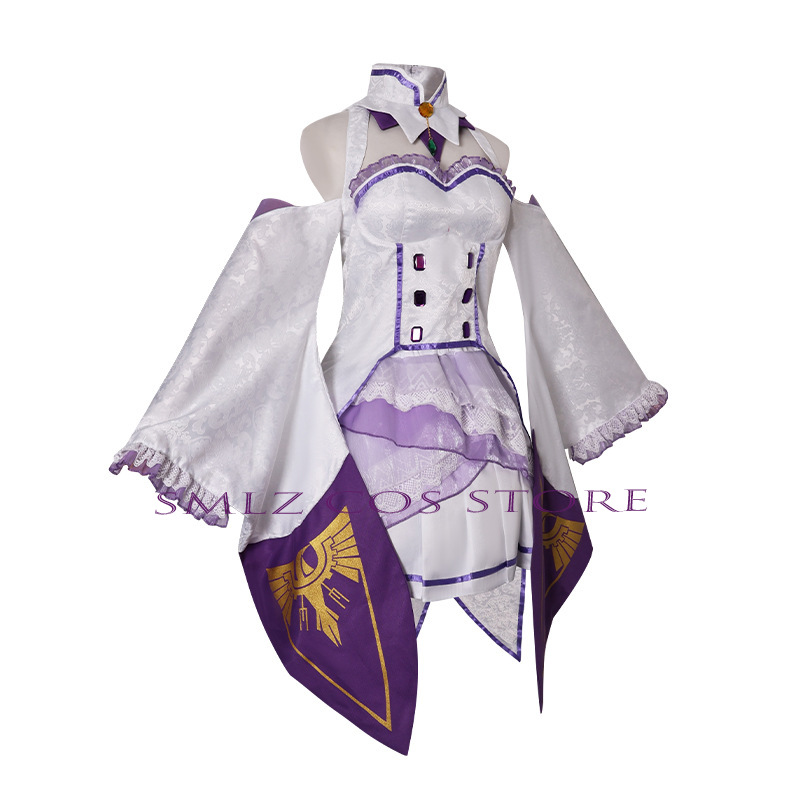 Emilia Cosplay Anime Re Zero K - Women'S Anime Accessories 评论和价格