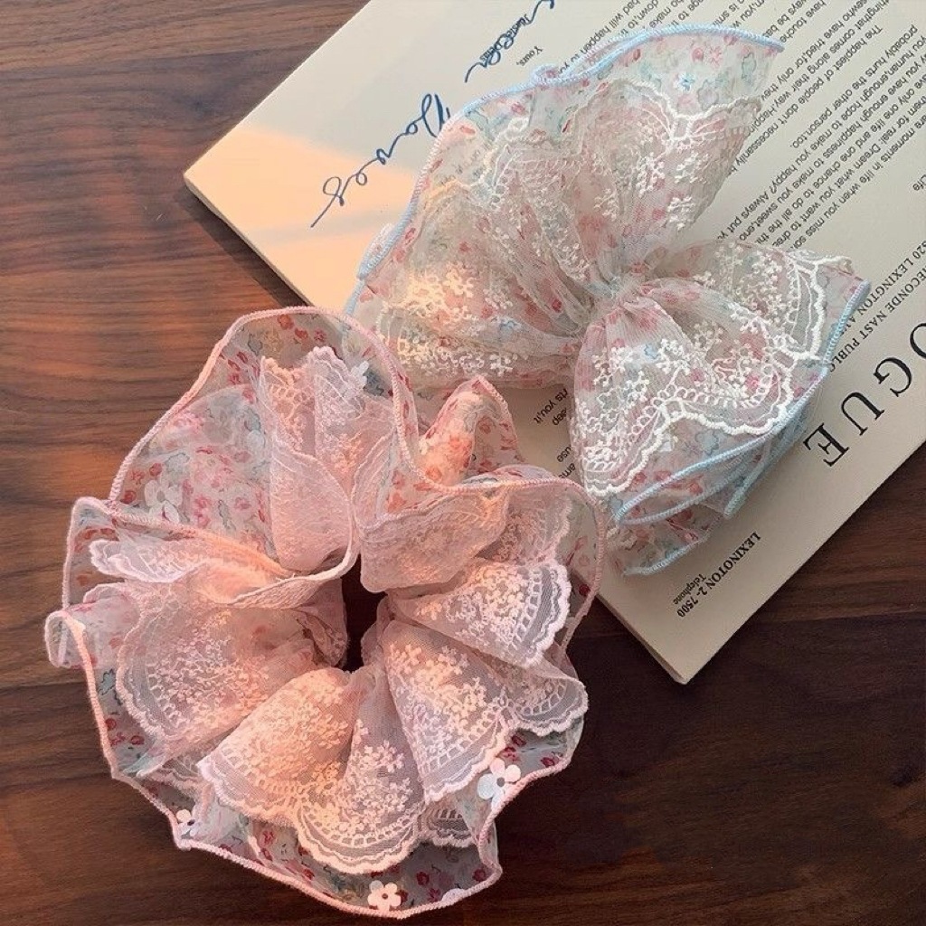 Pink and Green Floral Lace Tri - Women Accessories Shop Design 评论和价格