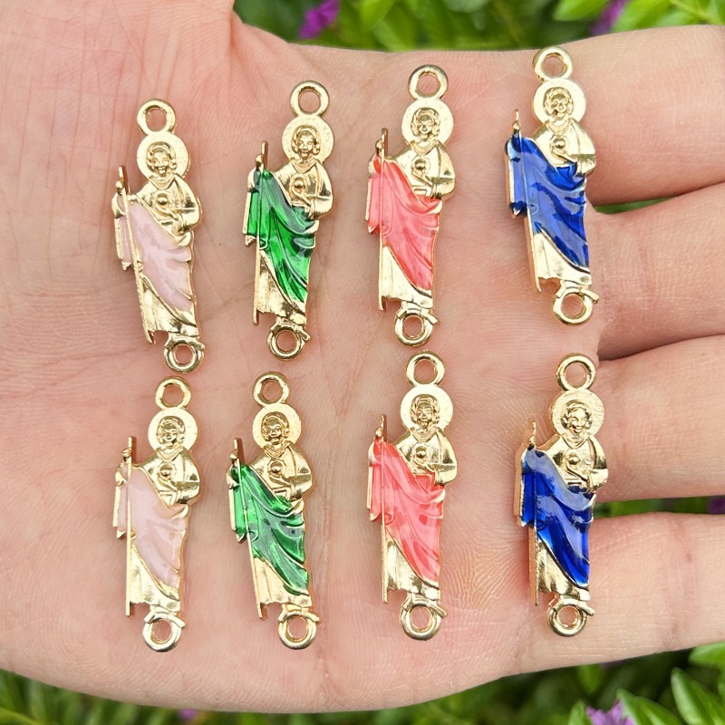 10PCS Green Saint Jude Bracele - Women Juda Accessories 评论和价格
