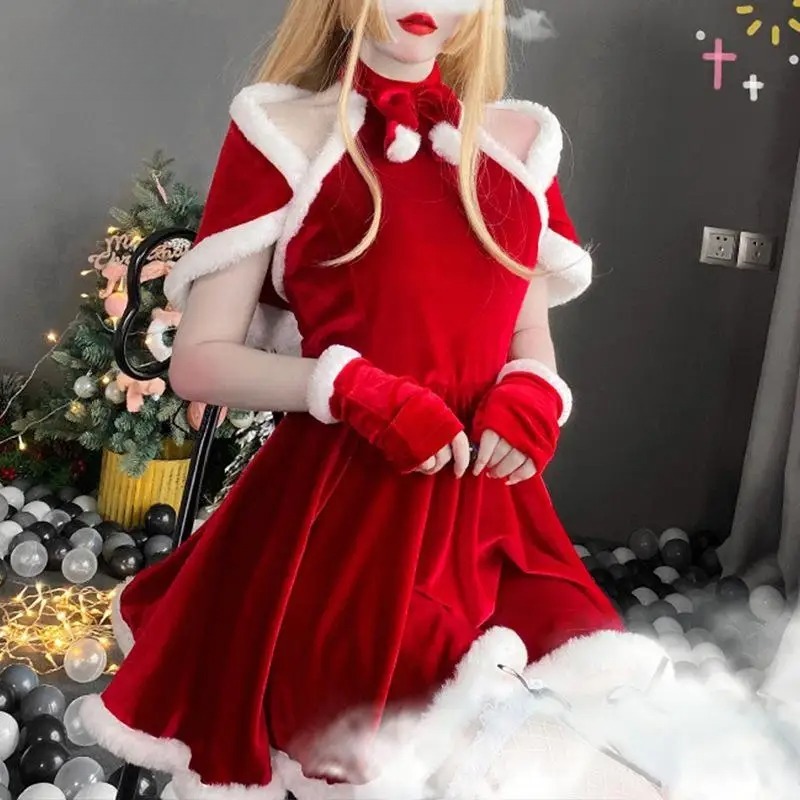 Christmas Cosplay Costume Dres - Women'S Vacation Accessories 评论和价格