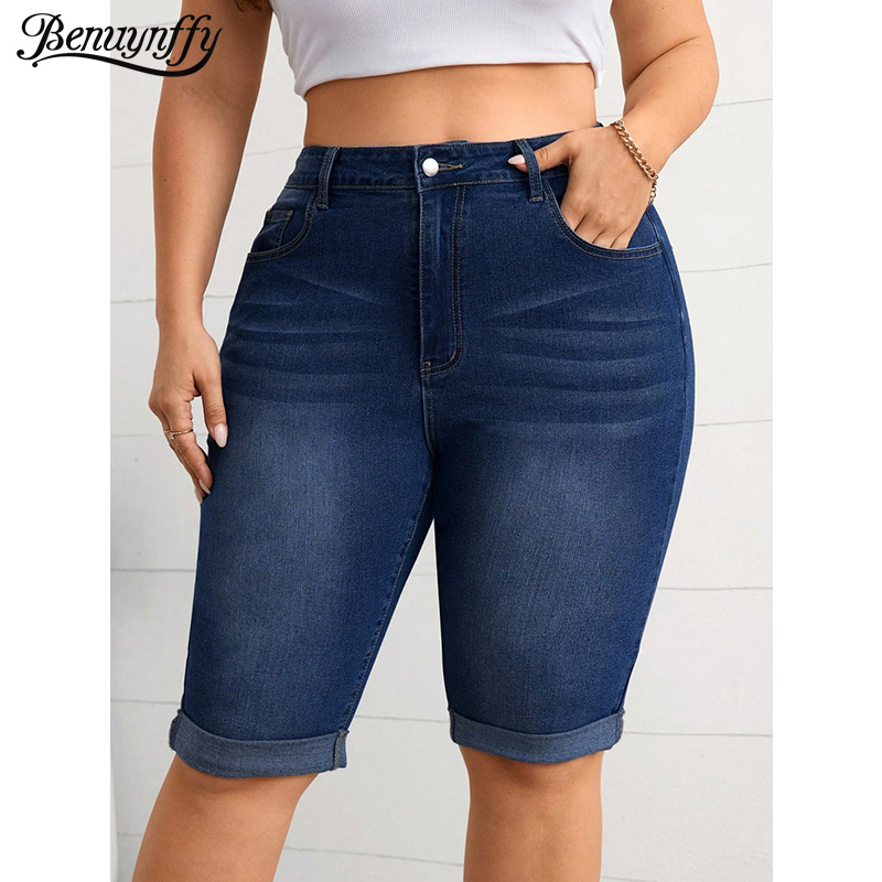 Benuynffy Plus Size Vintage Mi - Women'S Jeans Accessories 评论和价格