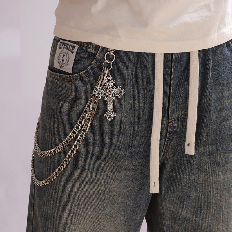 Fashion Punk Metal Pants Chain - Women'S Jeans Accessories 评论和价格