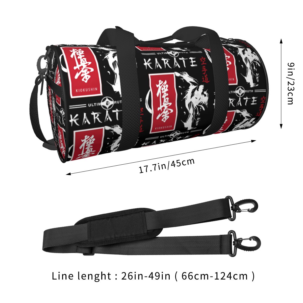 Kiokushin Karate Sport Bags Gy - Women'S Exercise Accessories 评论和价格