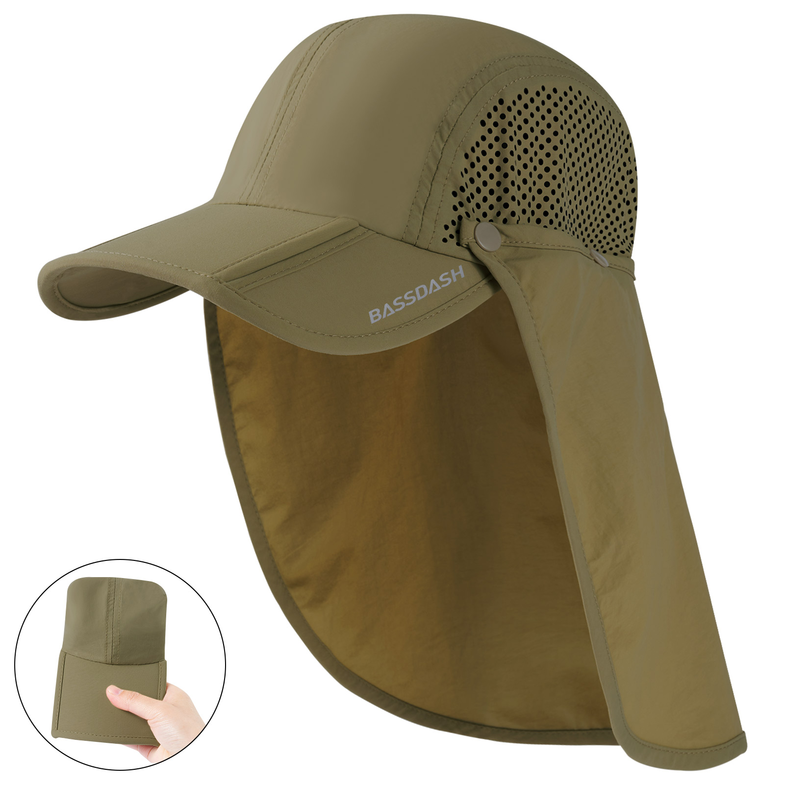BASSDASH UPF 50+ Foldable Fish - Women'S Golf Accessories 评论和价格