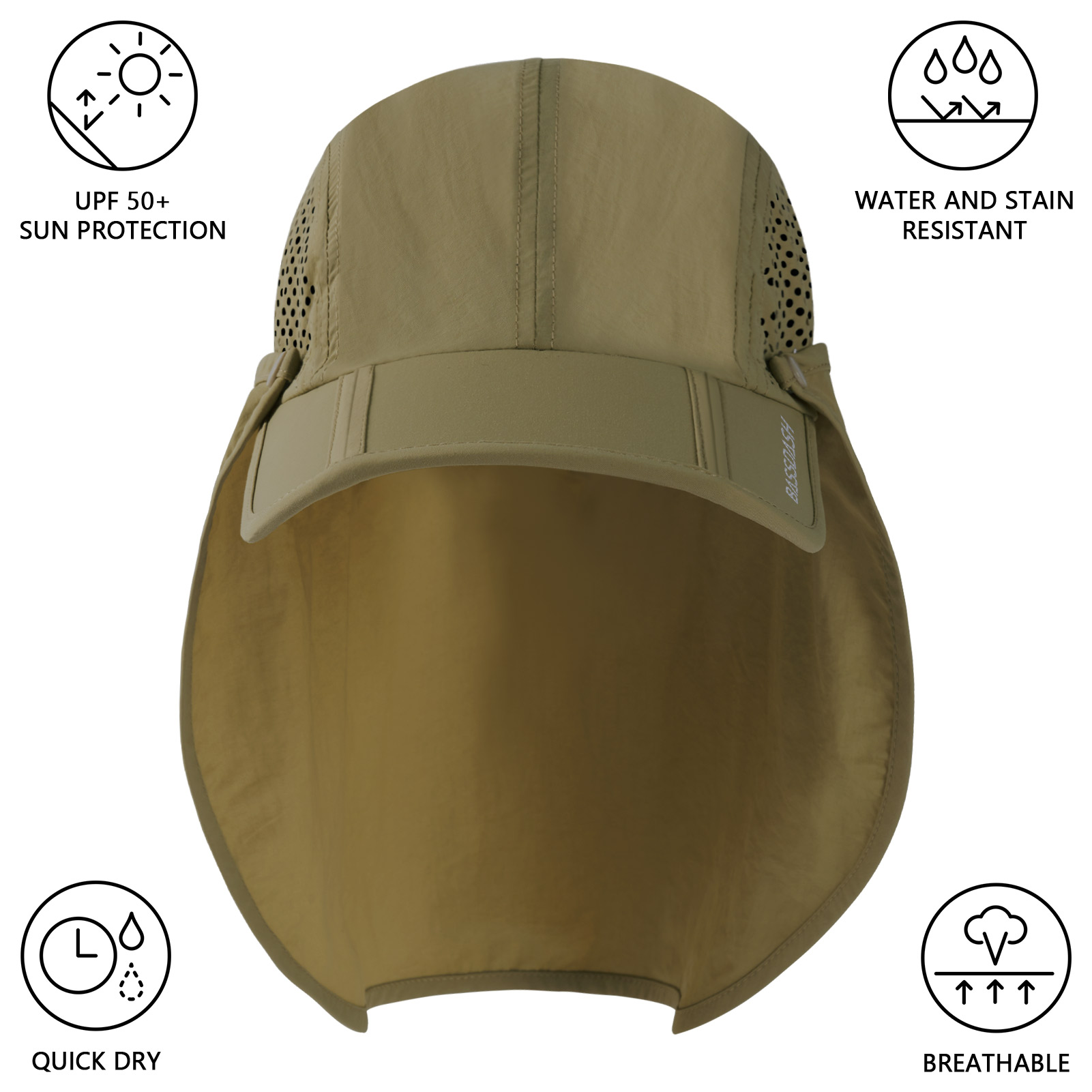 BASSDASH UPF 50+ Foldable Fish - Women'S Golf Accessories 评论和价格