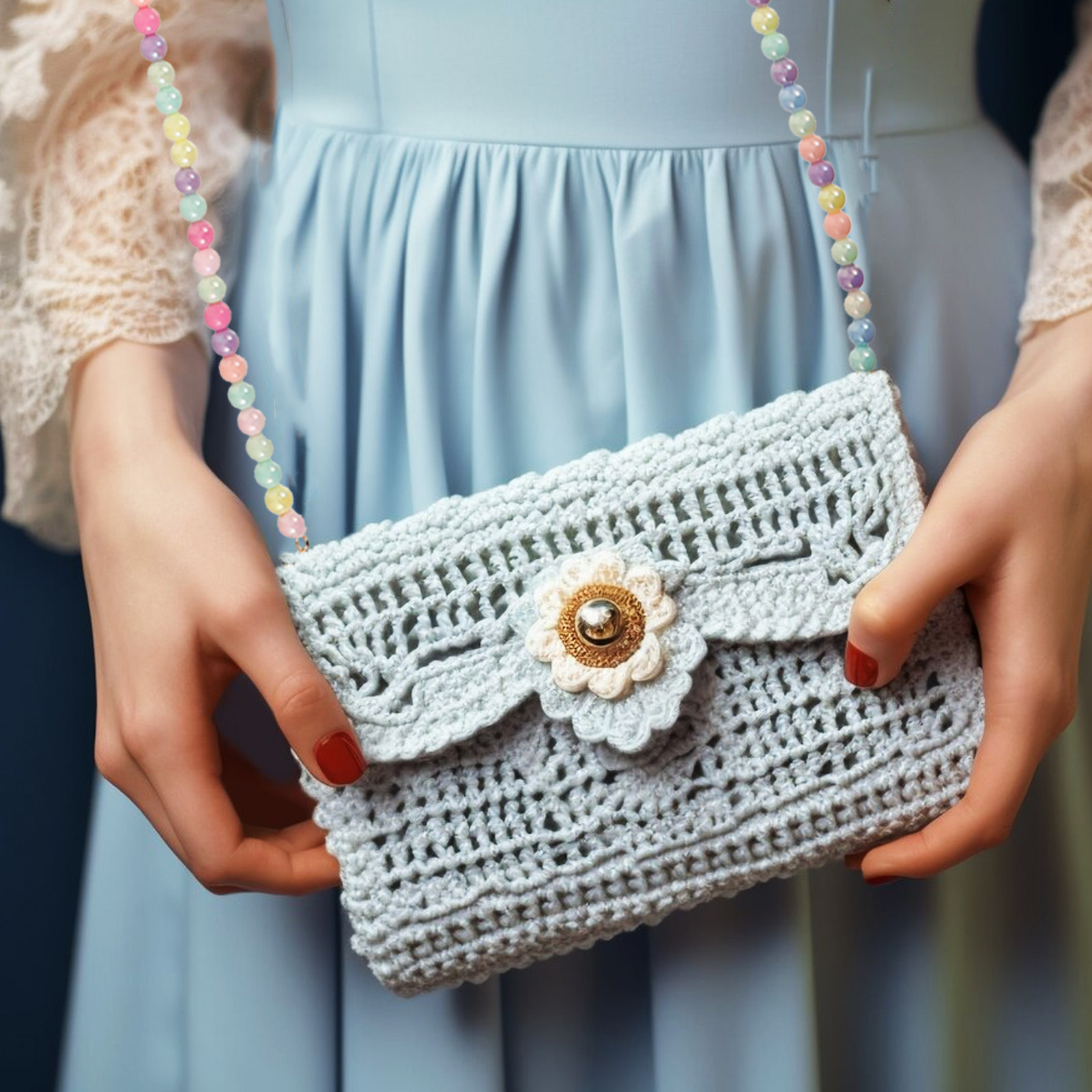 Smooth Hard Plastic Bag Chain  - Women'S Accessories Purse 评论和价格