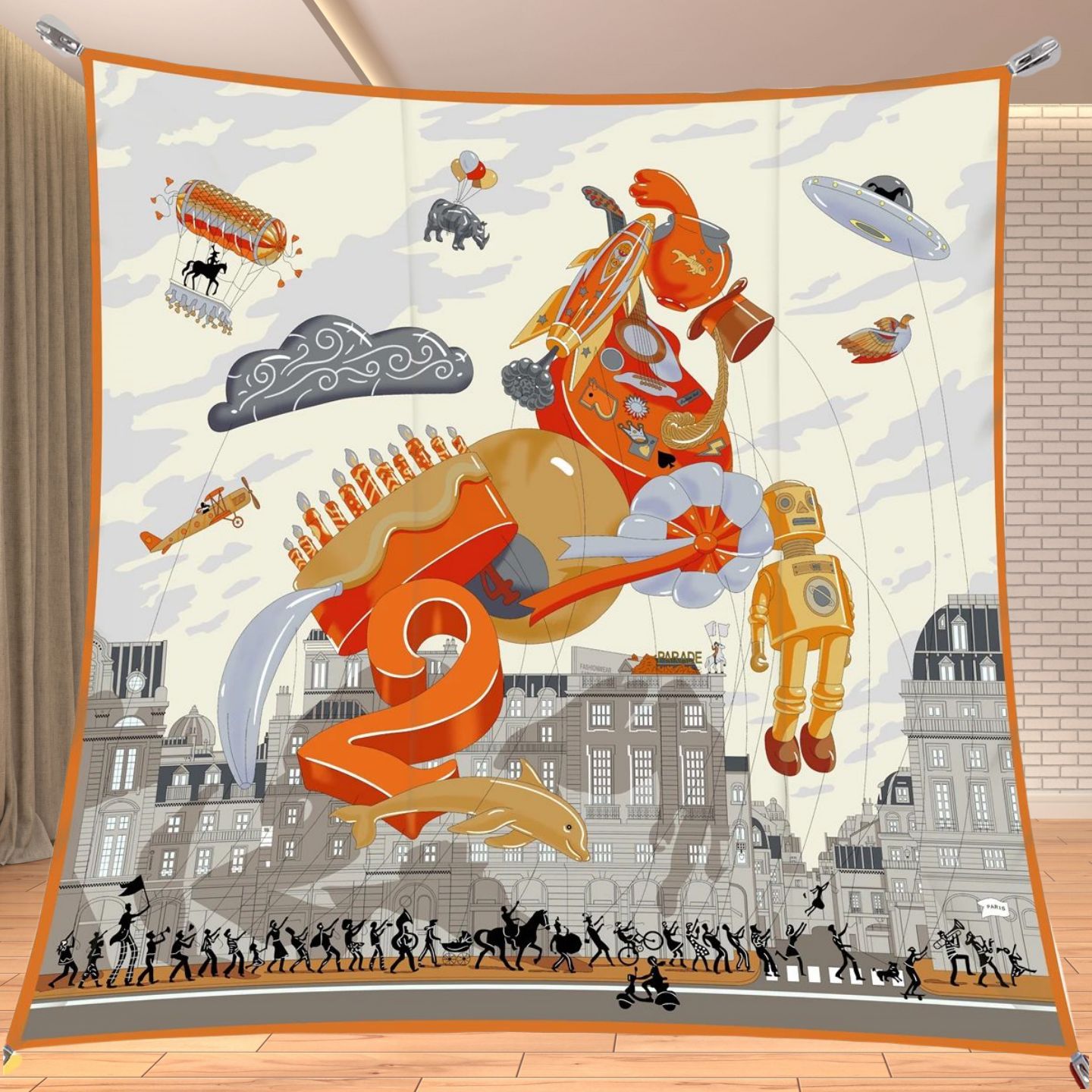90cm Twill Silk Like Square Sc - Women'S Vacation Accessories 评论和价格