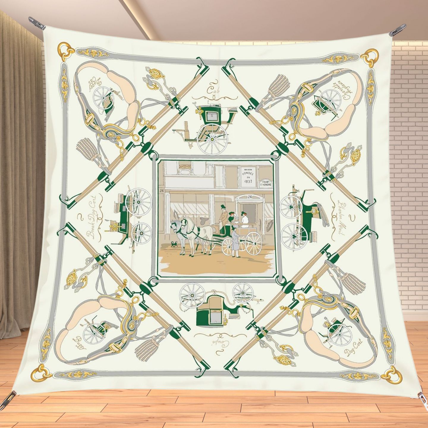 90cm Twill Silk Like Square Sc - Women'S Vacation Accessories 评论和价格