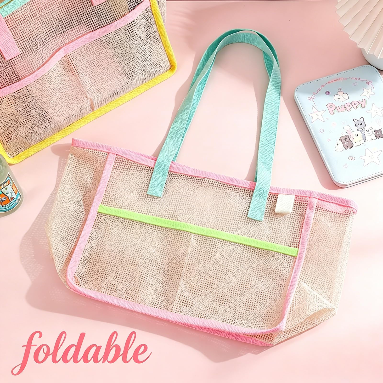 Beach Bags for Women Colorful  - Women Accessories Pack 评论和价格