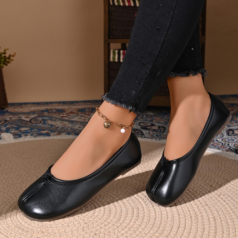 Women Cozy Leather Flats Split - Women'S Jeans Accessories 评论和价格