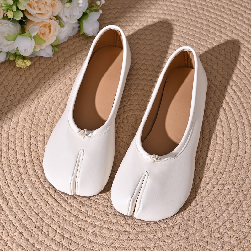 Women Cozy Leather Flats Split - Women'S Jeans Accessories 评论和价格