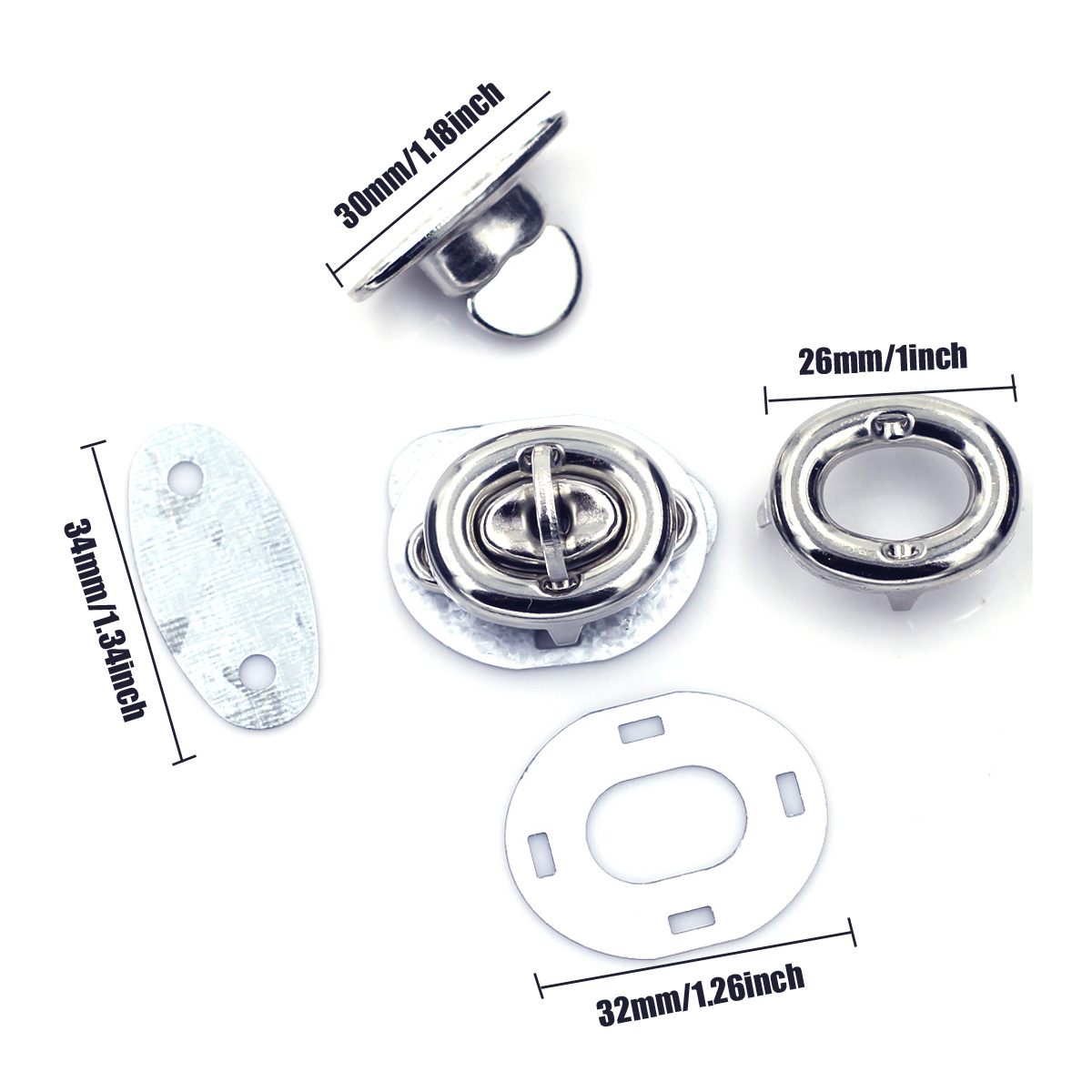 Twist Turn Locks Frame Kiss Cl - Women'S Accessories Purse 评论和价格