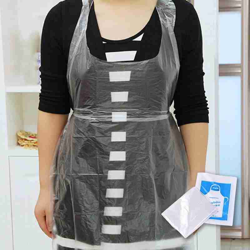 20PCS Disposable Kitchen Apron - Women Accessories Pack 评论和价格