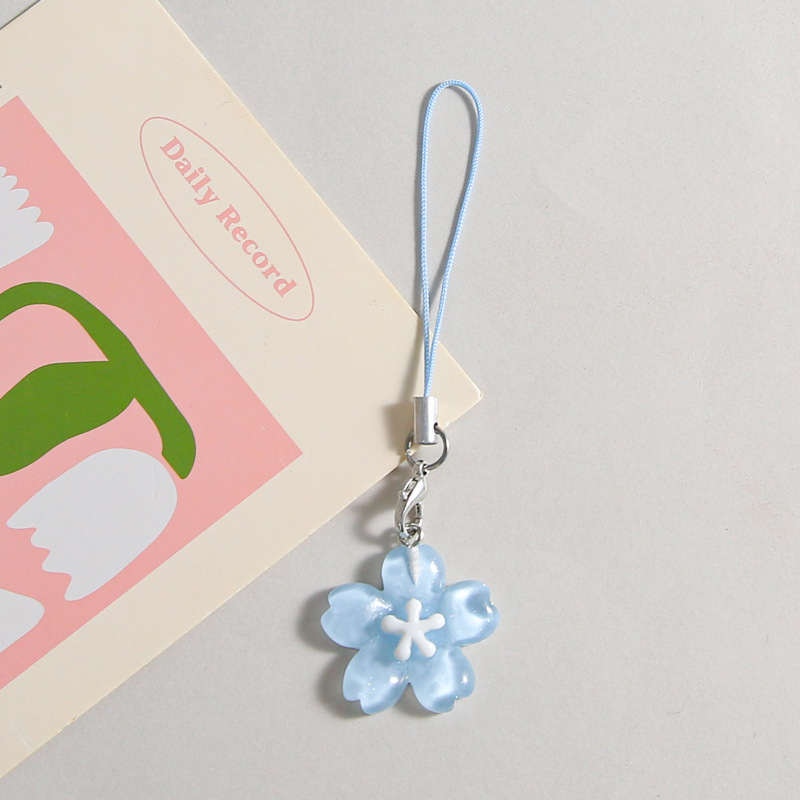 Colorful Resin Flower Phone Ch - Women'S Korean Accessories 评论和价格