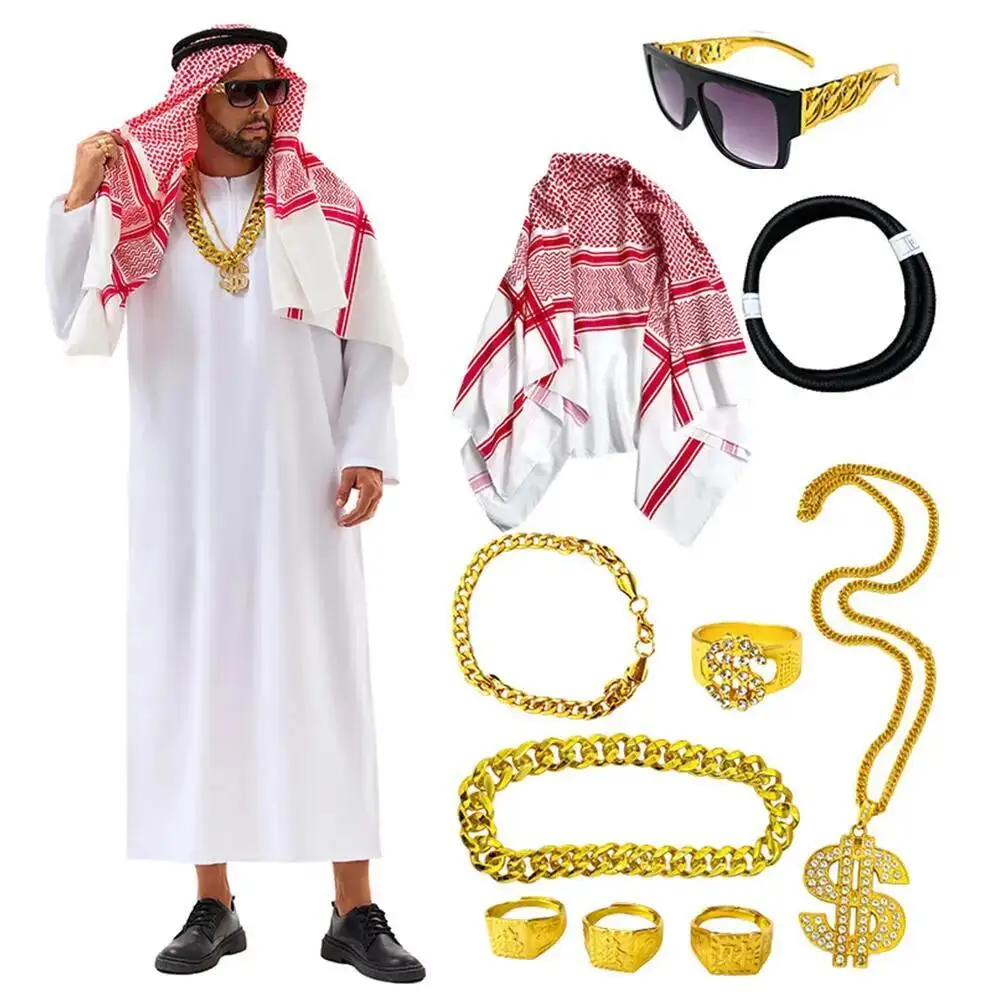 Arabian Dubai Costume Uae Shei - Women'S Vacation Accessories 评论和价格