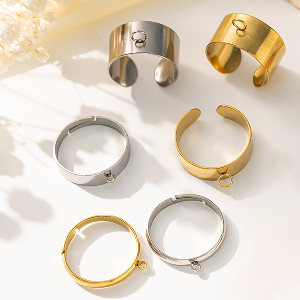 5pcs/Lot Stainless Steel Gold  - Women Accessories Pack 评论和价格