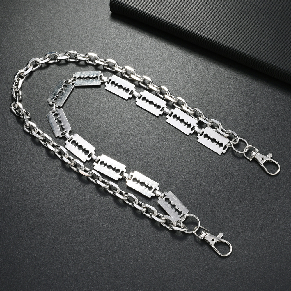 Punk Metal Chain Keychains for - Women'S Jeans Accessories 评论和价格