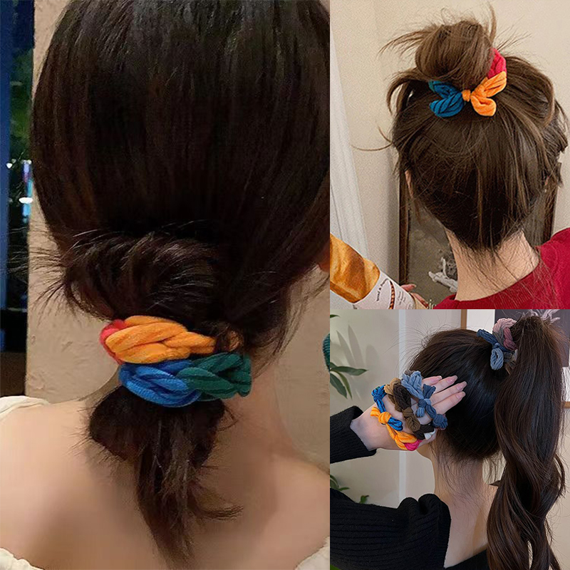 Colorful Hand-Woven Hair Rope  - Women Accessories Shop Design 评论和价格