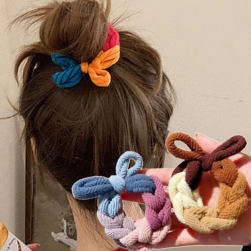 Colorful Hand-Woven Hair Rope  - Women Accessories Shop Design 评论和价格